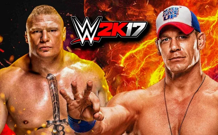 تحميل لعبة الفراخ WWE 2k17 من ميديا فاير مجانا